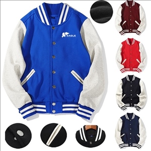 Windproof Bombers Coat Casual Baseball Jacket Winter for Men